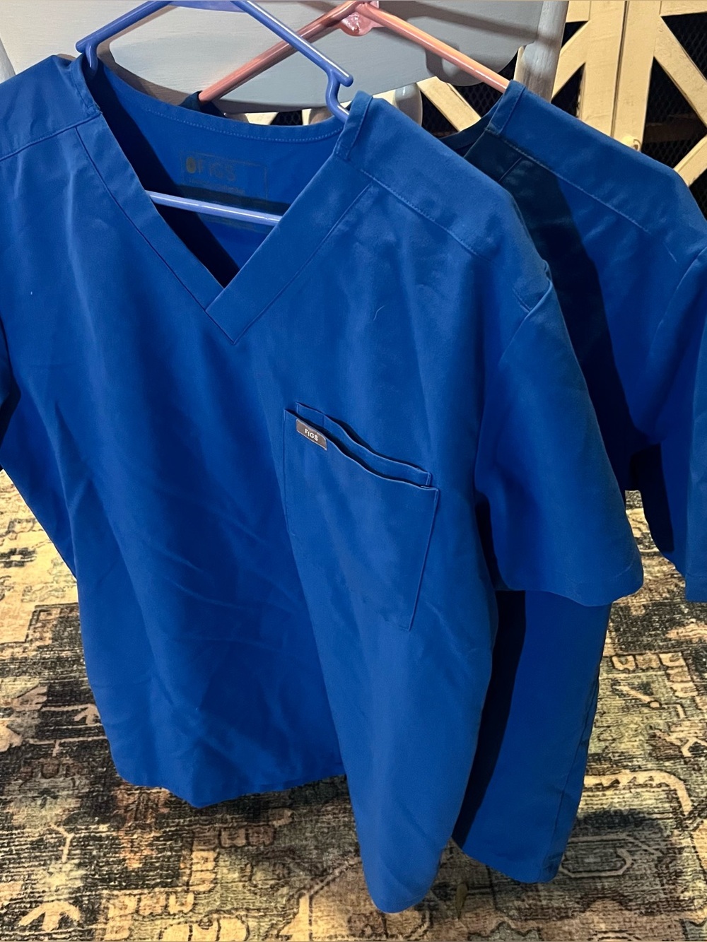 Figs Royal blue jogger bundle